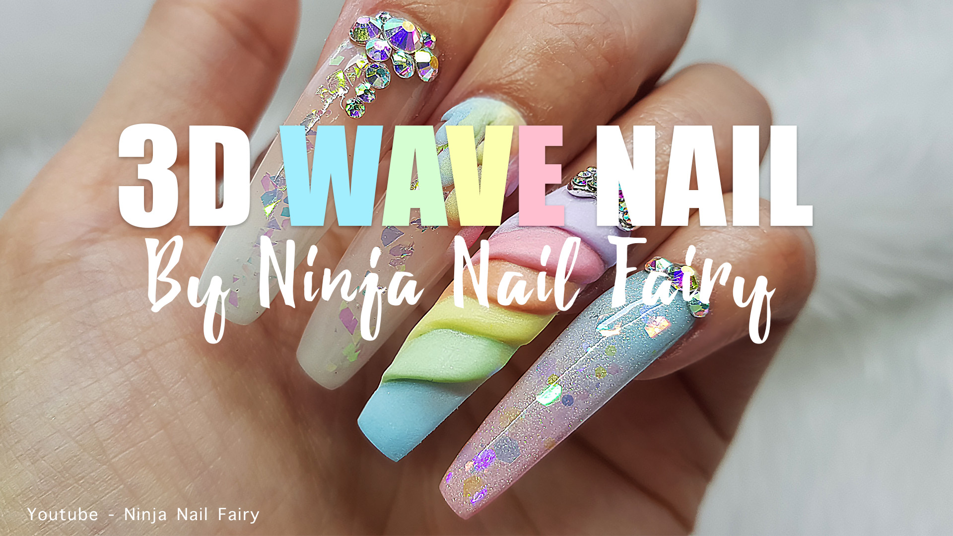 3D WAVE NAIL – DID I CREATE A NEW TREND??